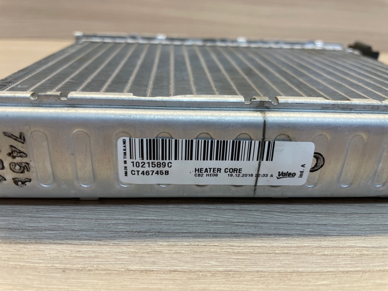 Радиатор печки