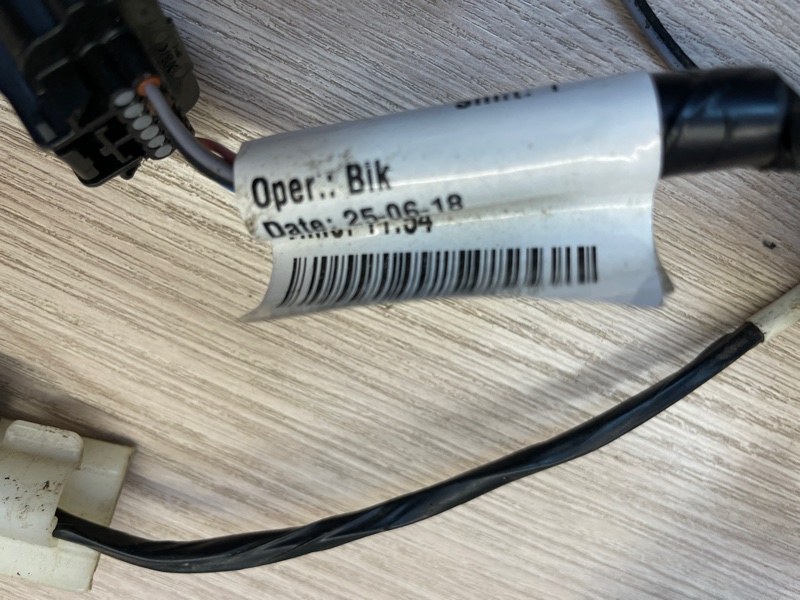 Проводка бампера