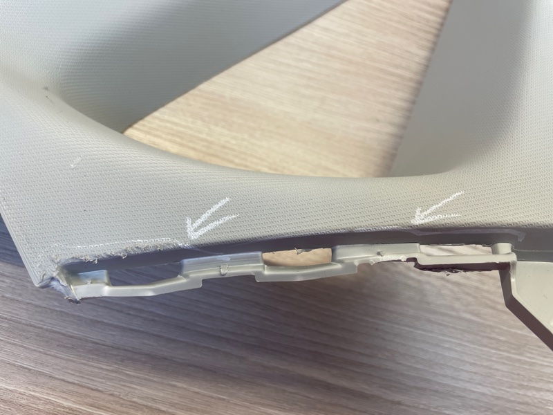 Обшивка стойки