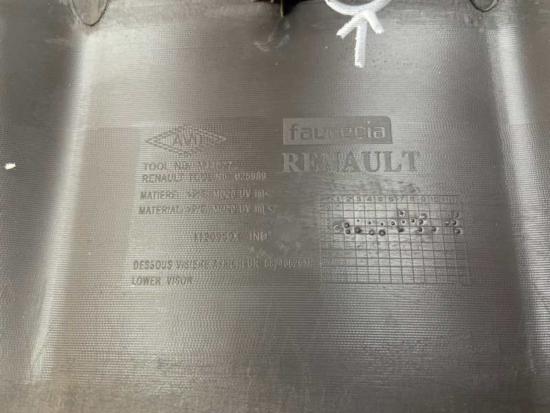 Накладка панели приборов