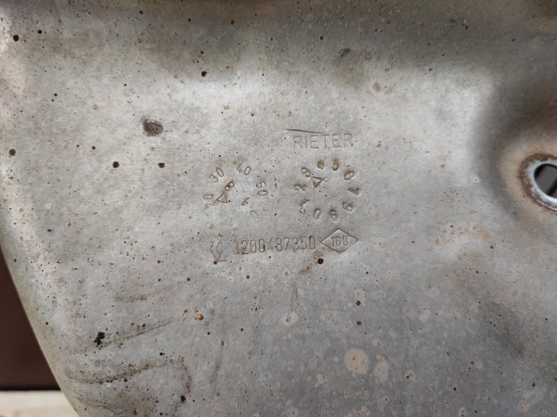 Термоэкран выпускного коллектора