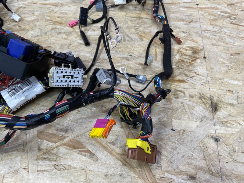 Проводка панели приборов