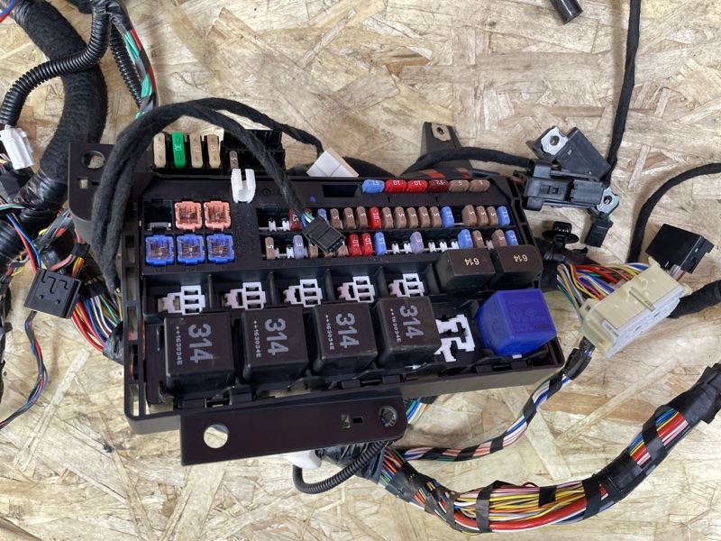 Проводка панели приборов