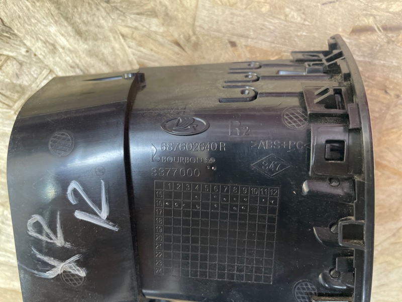 Воздушный дефлектор салона