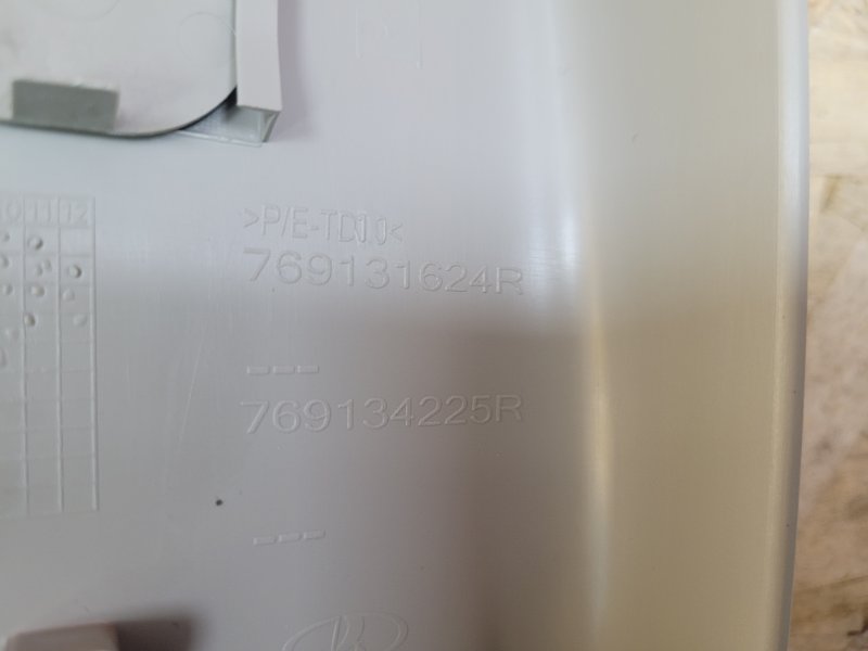 Обшивка средней стойки