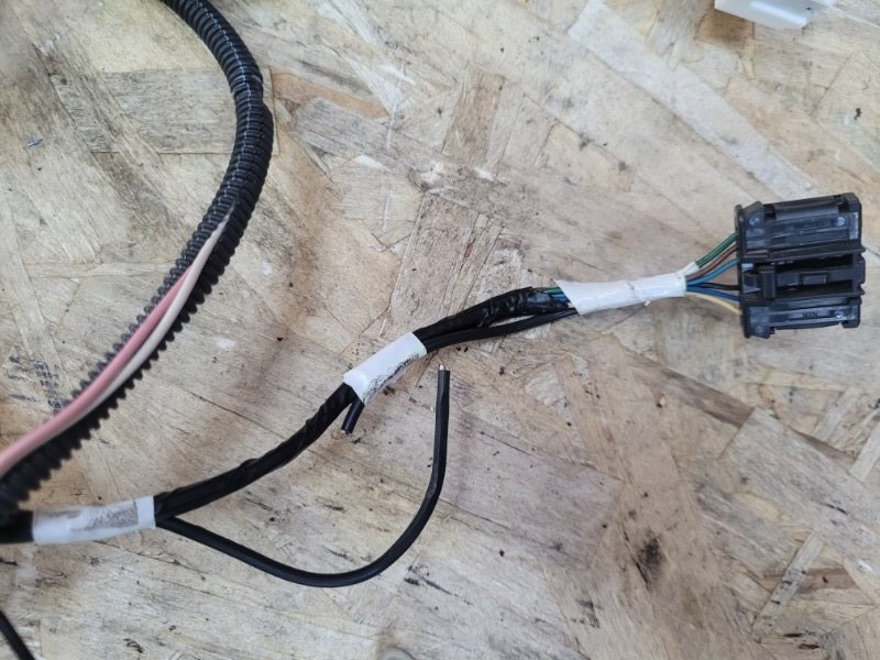 Проводка багажника