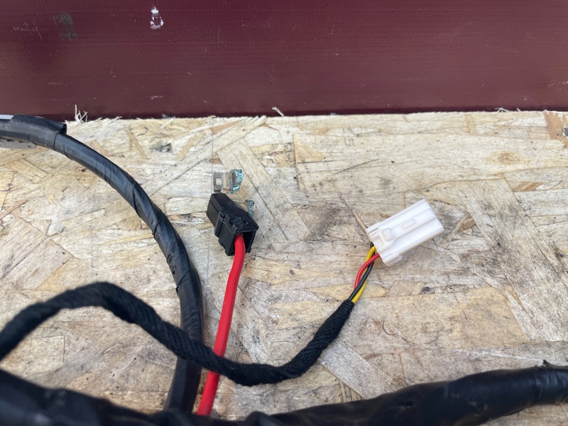 Проводка багажника