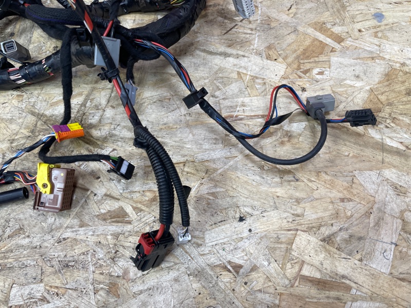 Проводка панели приборов