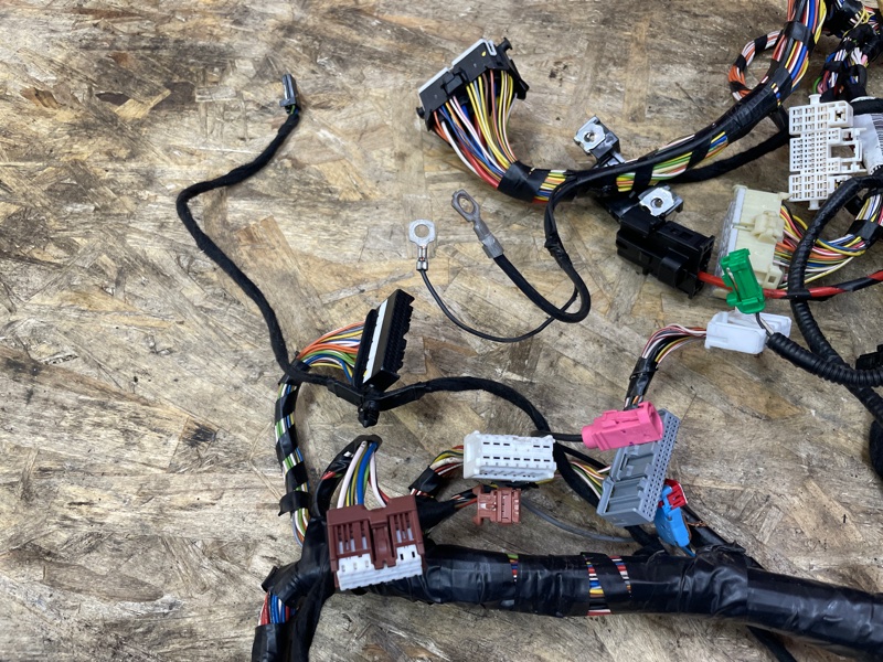 Проводка панели приборов