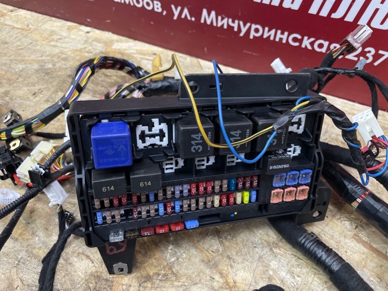 Проводка панели приборов