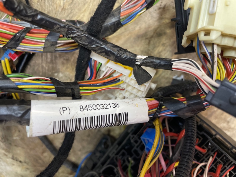 Проводка панели приборов