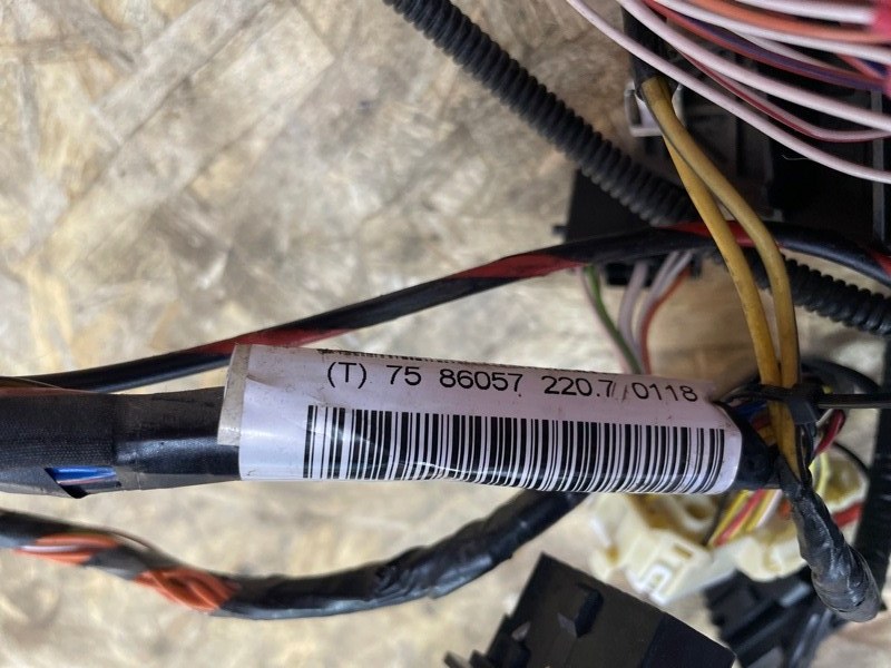 Проводка панели приборов