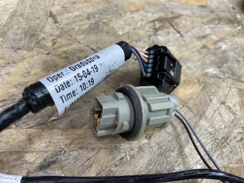 Проводка бампера