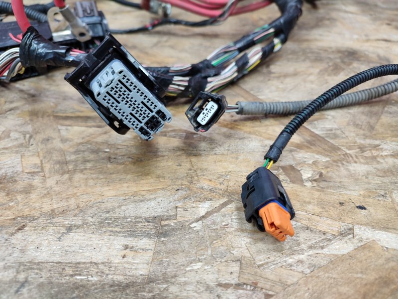 Проводка двигателя