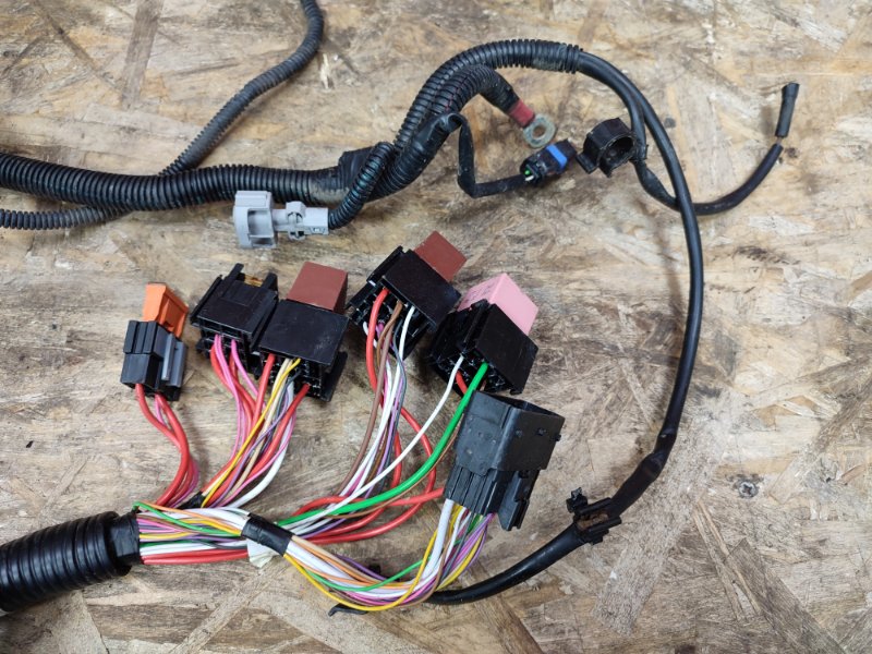 Проводка двигателя