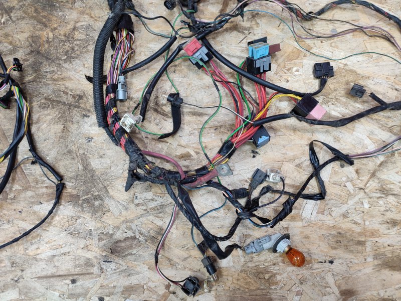 Проводка панели приборов