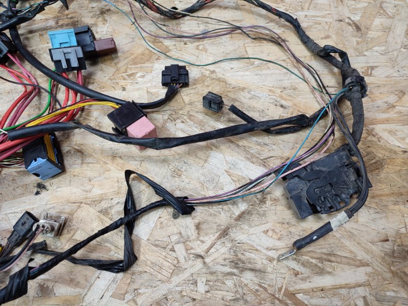 Проводка панели приборов