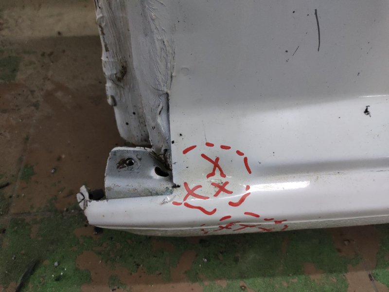 Передняя часть порога