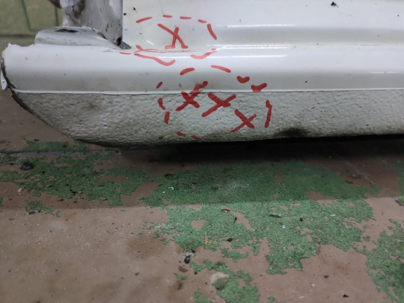 Передняя часть порога