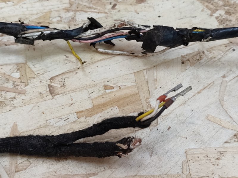 Проводка панели приборов