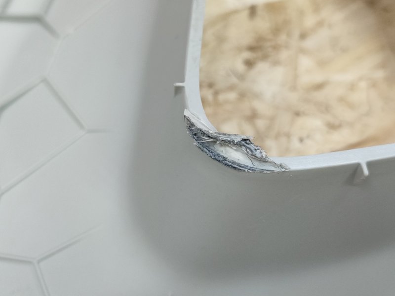 Обшивка стойки