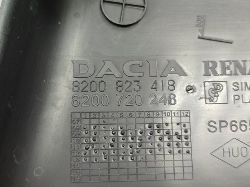 Обшивка средней стойки