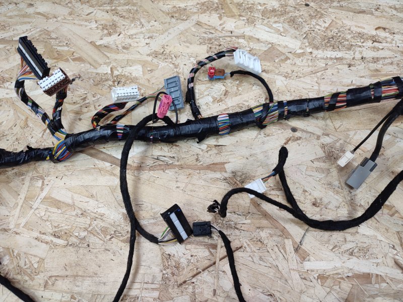 Проводка панели приборов