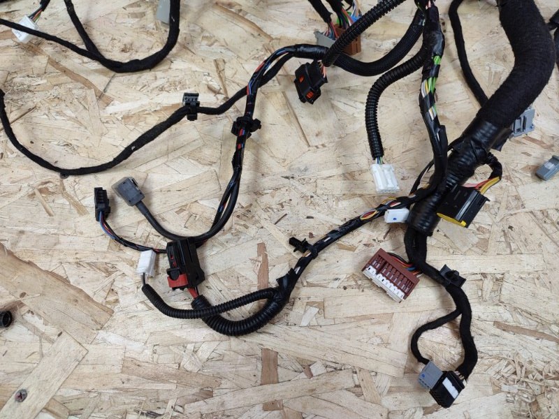 Проводка панели приборов