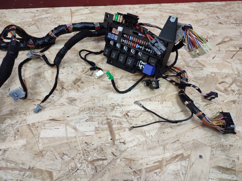 Проводка панели приборов