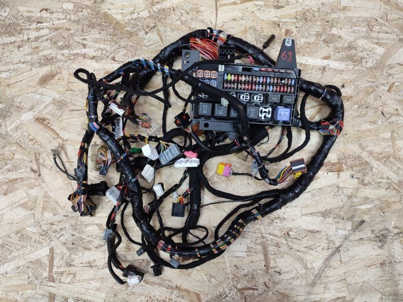 Проводка панели приборов