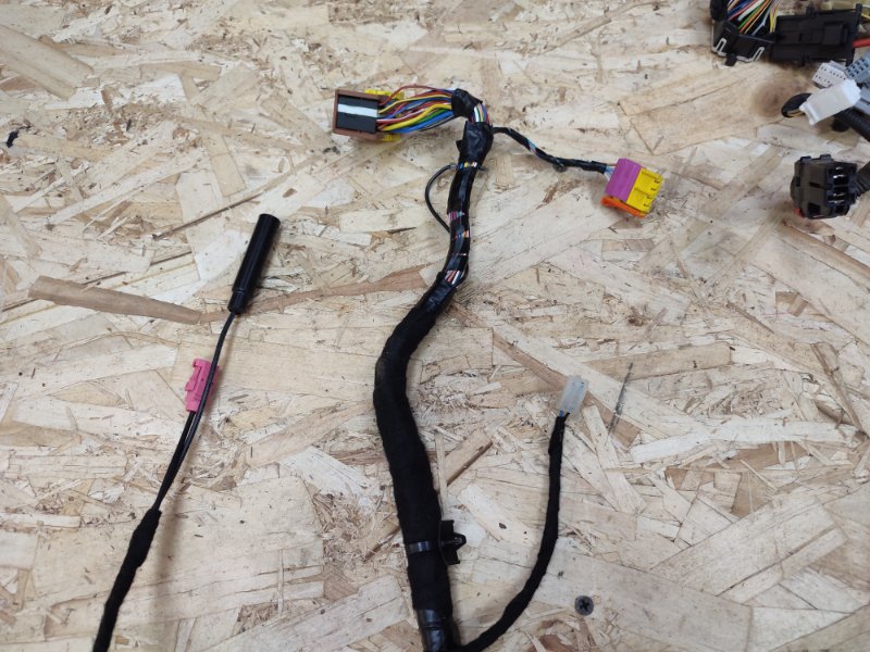 Проводка панели приборов