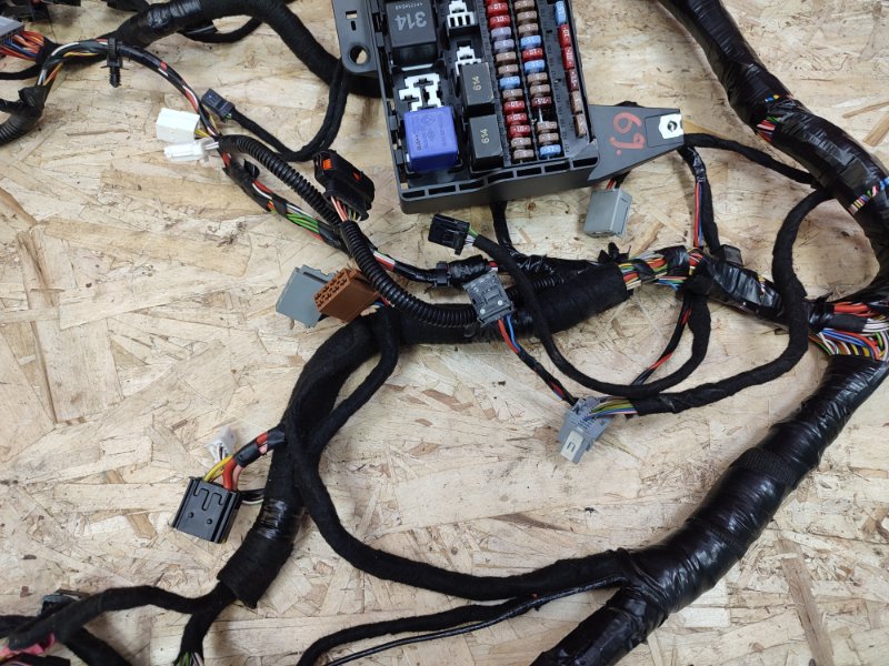 Проводка панели приборов