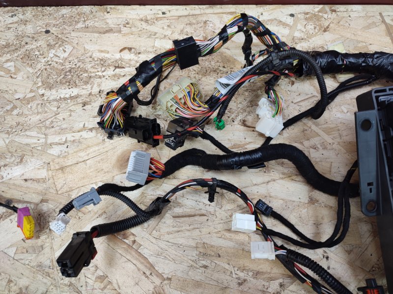 Проводка панели приборов