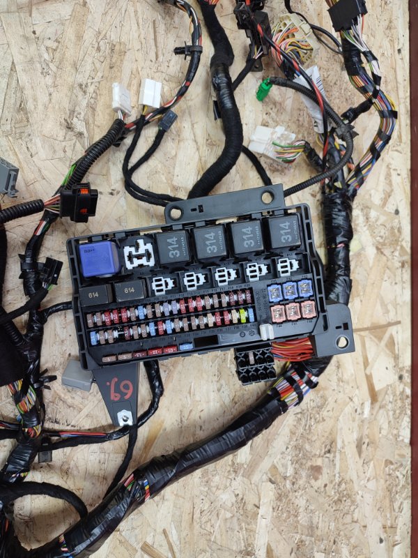 Проводка панели приборов