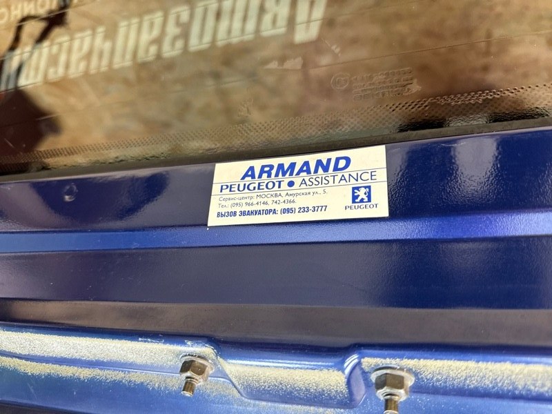 Крышка багажника