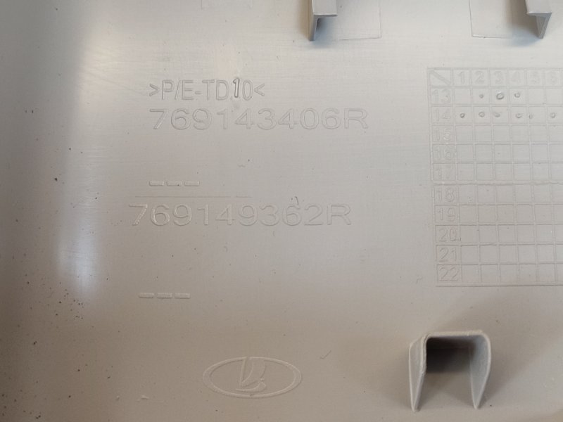 Обшивка средней стойки