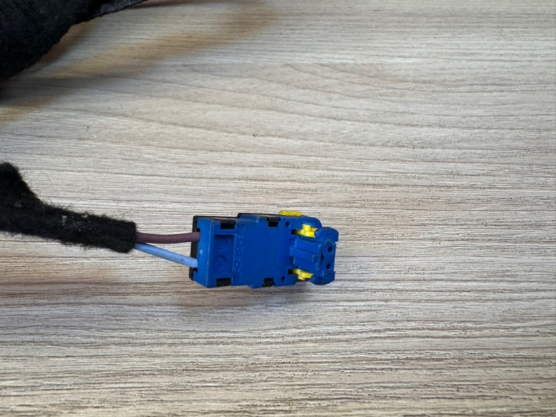 Проводка выключателя подушки безопасности