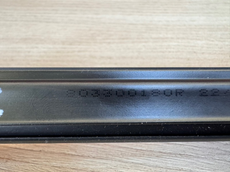 Уплотнитель стекла двери внутренний