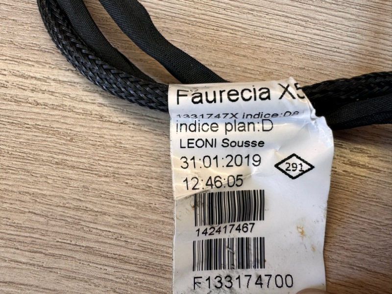 Проводка на AIRBAG пассажира