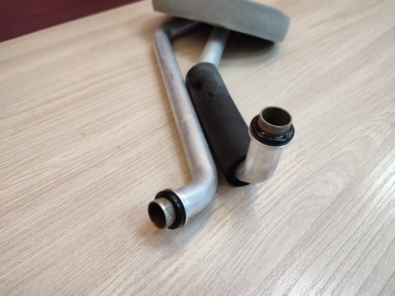 Патрубки отопителя