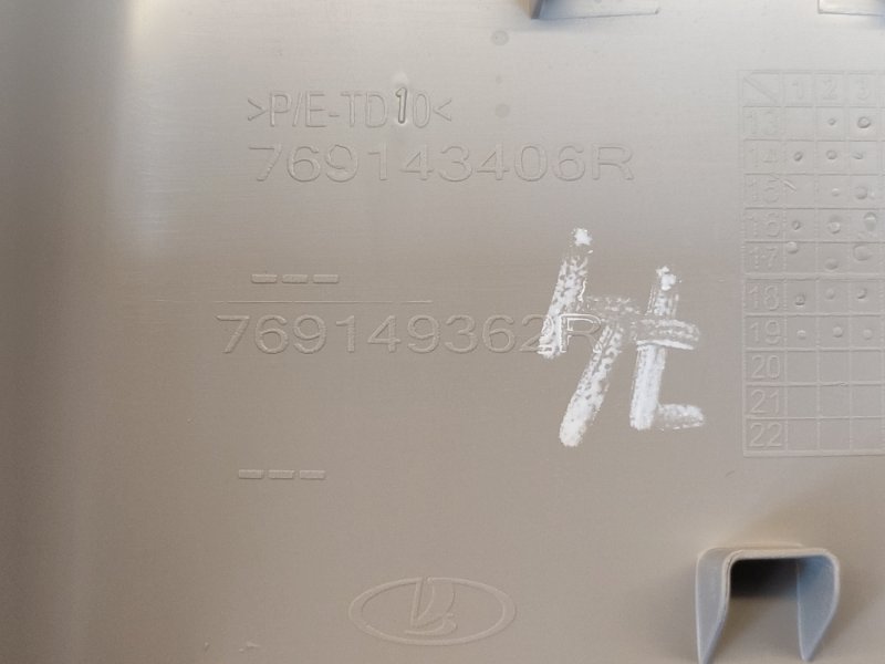 Обшивка средней стойки