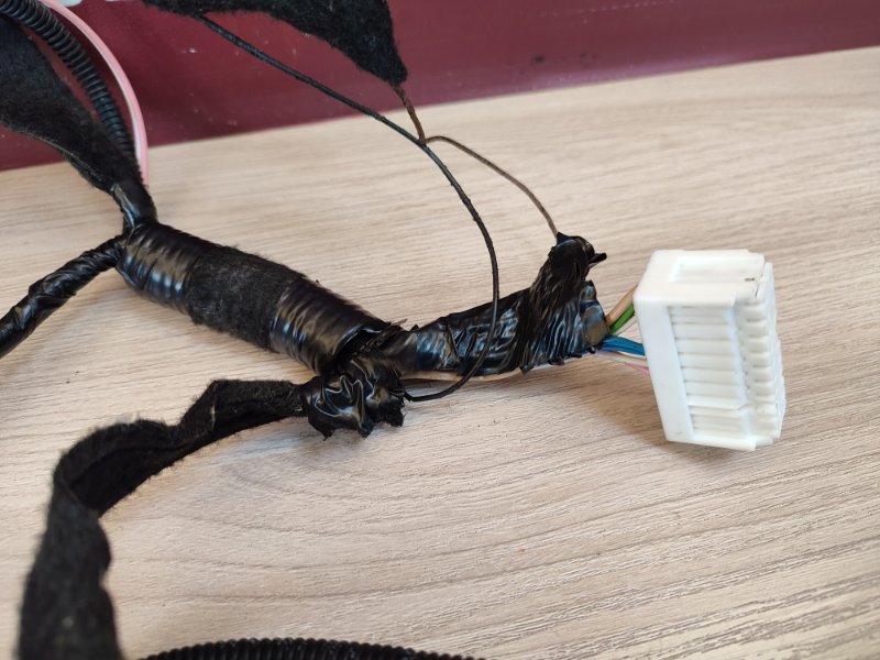 Проводка багажника