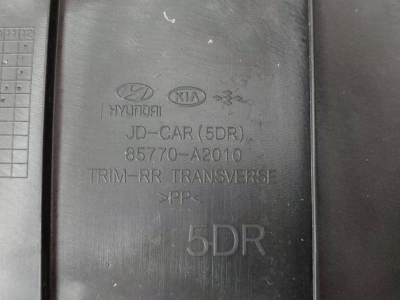 Накладка замка багажника