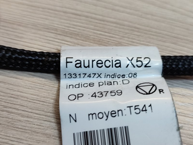 Проводка на AIRBAG пассажира