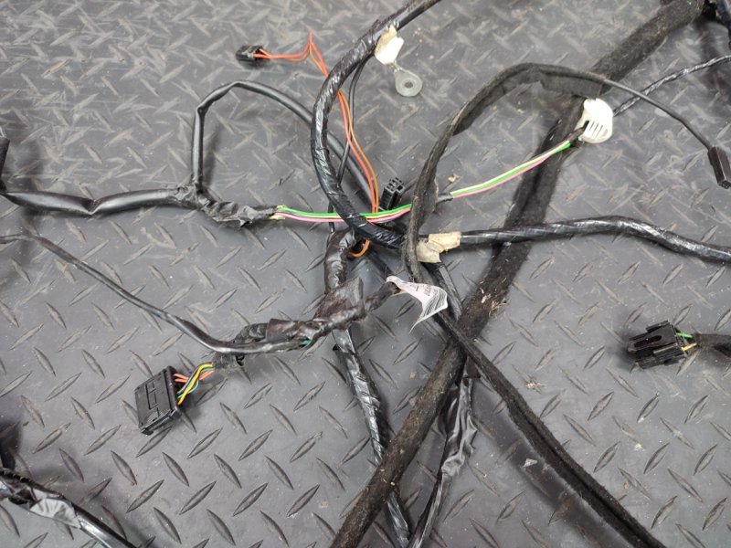 Проводка крышки багажника