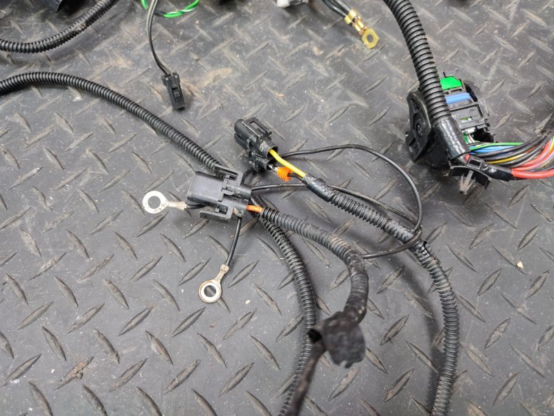 Проводка панели приборов