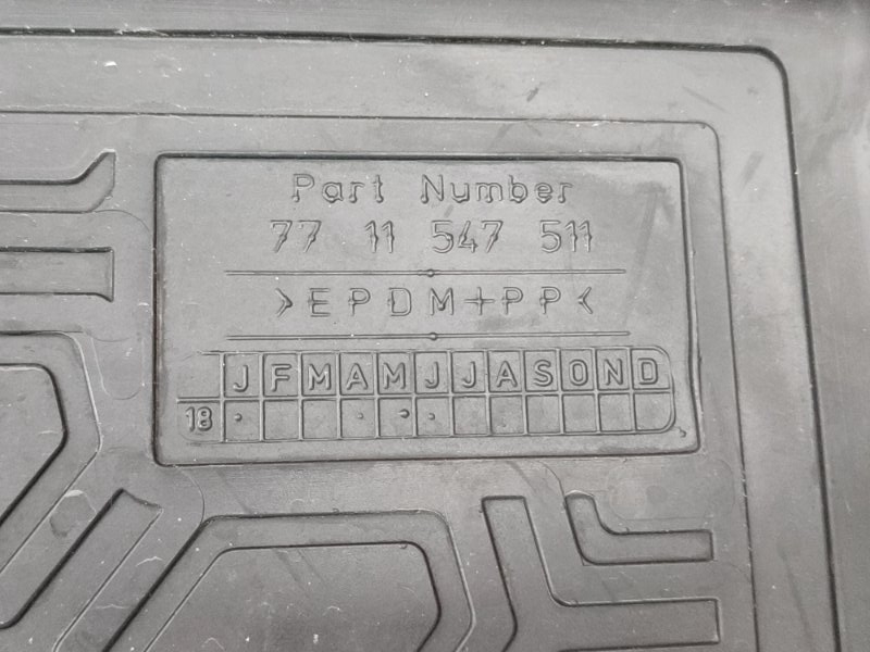 Коврик багажника