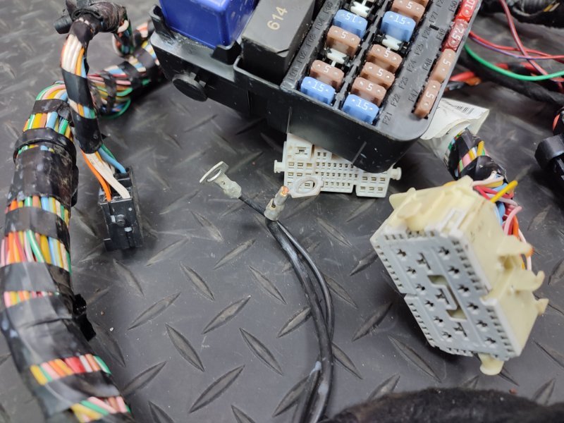 Проводка панели приборов