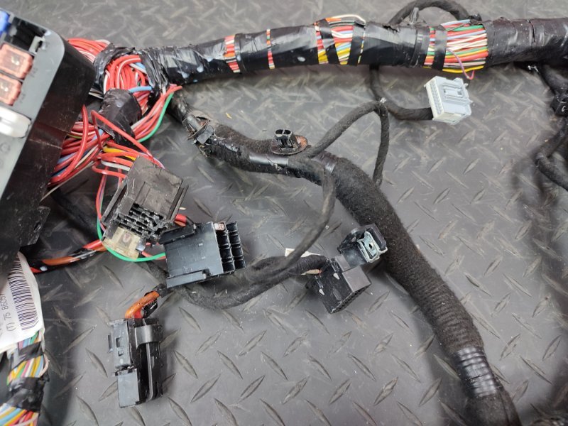 Проводка панели приборов