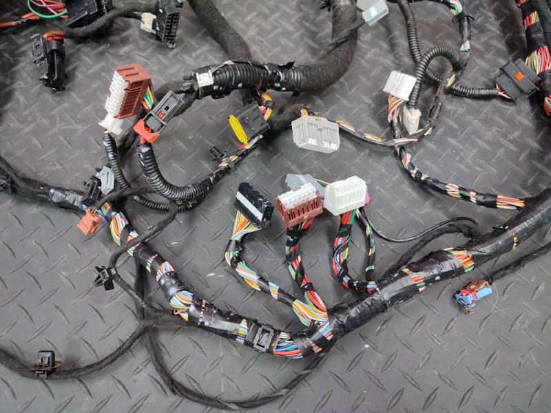 Проводка панели приборов